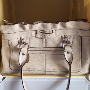Beautiful Off-White Coach Bag